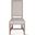 Dani High Back Formal Dining Chair In Beige - Set of 2