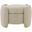 Danianna Boucle Ottoman In Oatmeal