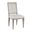 Danielle Chair Set of 2 In Burnished Oak and Dove