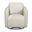 Dante Swivel Glider Accent Chair In Renaissance Ivory