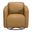 Dante Swivel Glider Accent Chair In Renaissance Marigold