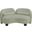 Daphne Chenille Fabric Loveseat In Mint and Black