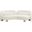Daphne Velvet Sofa In Natural and Cream and Black