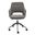 Darcie Office Chair In Dark Charcoal