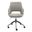Darcie Office Chair In Light Charcoal