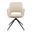Darcie Swivel Armchair In Ivory