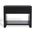Darnell Wood 1 Drawer Nightstand In Black