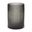 Dawn Glass Short Vase In Smokey Black