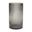 Dawn Glass Tall Vase In Smokey Black