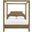 Dawson Velvet Upholstered Full Bed In Beige