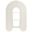 Daydream 58 Inch Arched Bookshelf In White
