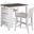 Daye Gray And White 3 Piece Pack Counter Height Set