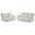 Dean Double Reclining Living Room Set In Beige