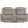 Dean Double Reclining Loveseat with Center Console In Dove