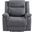 Dean Reclining Chair In Gray