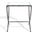 Debbie Square Metal Accent Table In Silver