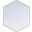 Decker Brass Hexogon Mirror MR4541BR