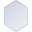 Decker Silver Hexogon Mirror MR4430S