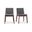 Deco Gray Dining Chair Set of 2