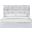 Degas Silver Grey Queen Upholstered Platform Bed