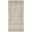 Dekor Vintage 2' x 4' Vintage Indoor Rug In Ivory and Taupe