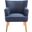 Delfino Accent Chair in Navy