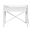 Delilah Full Loft Bunk and Ladder In White