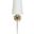 Delilah Silver Leaf One Arm Sconce