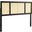 Delmare Cane King Headboard In Black