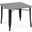 Delta Children Bistro Black with Grey Barnboard Kids Play Table