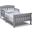 Delta Children Canton Toddler Bed With Greenguard Gold Certified In Grey