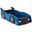 Delta Children Grand Prix Race Car Toddler To Twin Bed In Blue and Black
