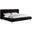 Demeter Fabric Platform California King Bed In Black