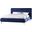 Demeter Tufted Fabric Platform California King Bed In Blue