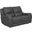 Demetrius Power Loveseat In Dark Gray