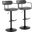Demi Adjustable Barstool Set of 2 In Grey