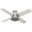 Dempsey 44 Inch Low Profile Ceiling Fan and Handheld Remote In Brushed Nickel and Matte Nickel