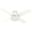 Dempsey 44 Inch Low Profile Ceiling Fan and Handheld Remote In Fresh White