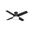Dempsey 44 Inch Low Profile Ceiling Fan with LED Light Kit and Handheld Remote In Matte Black