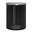 Demy Accent Table In Black Marble and Black