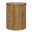 Demy Solid Mango Wood Accent Table In Natural