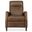 Denver Push Back Recliner In Brown