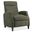 Denver Push Back Recliner In Green