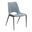 Desi Armless Dining Chair Set of 2 In Azure Gray