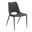 Desi Armless Dining Chair Set of 2 In Black
