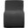 Desiree Boucle Fabric Accent Chair In Black