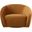 Desoto Swivel Chair In Brown