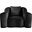 Destin Velvet Chair In Black Velvet