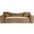 Destin Velvet Sofa In Beige Velvet