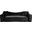 Destin Velvet Sofa In Black Velvet